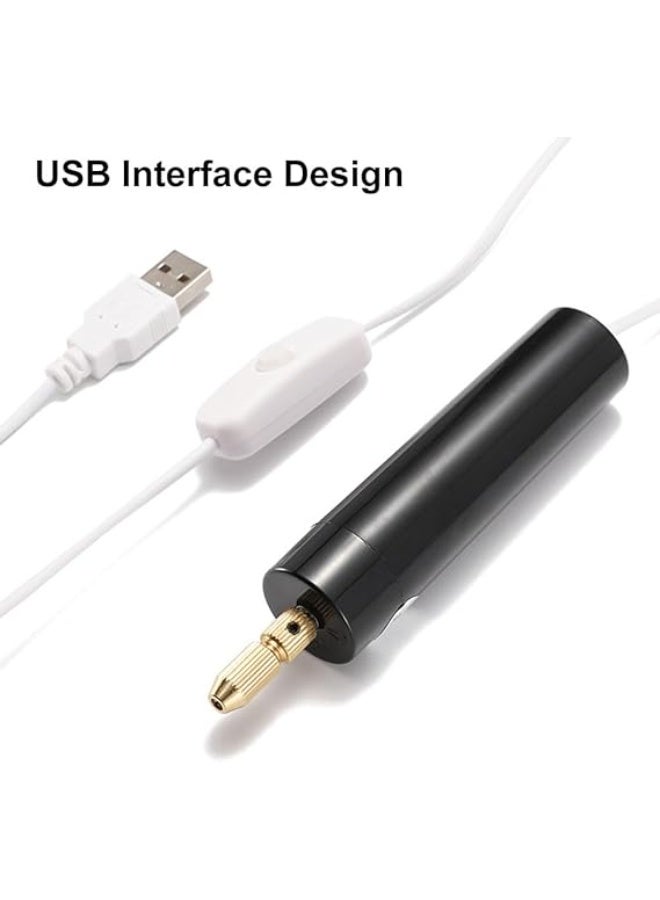 Mini Electric Drill, Mini Drill, Electric Wire Drill, Mini Hand Electric Drill, Twist Drill, Electric Drill for Modeling, Wood, Resin, Jewellery Making - Image 3